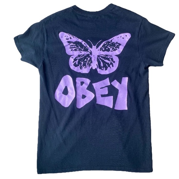 OBEY Butterfly T-Shirt - Picture 4 of 4